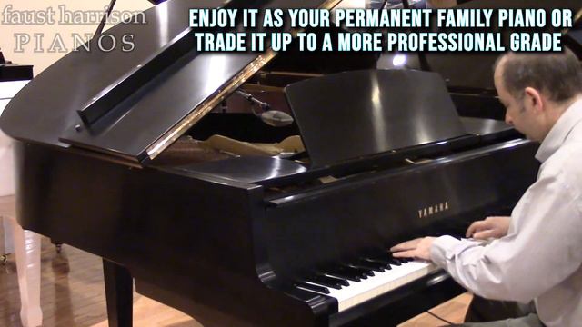 Yamaha Piano, Model Baby Grand, 1972 - Serial #1413450 смотреть онлайн