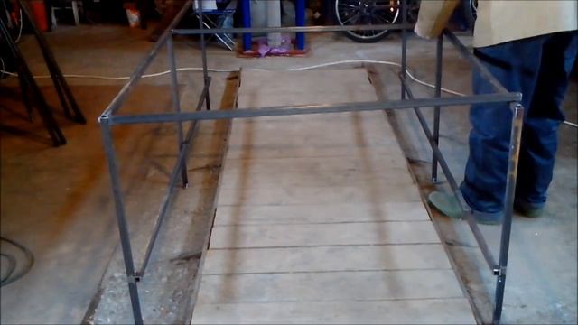 Раскройный стол. Разборный, регулируемый и удобный. ч.1/2. Оборудуем мастерскую. Сutting table. смотреть онлайн