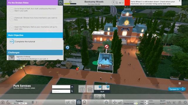 Roller Coaster Tycoon World Ep 01: Tutorial смотреть онлайн