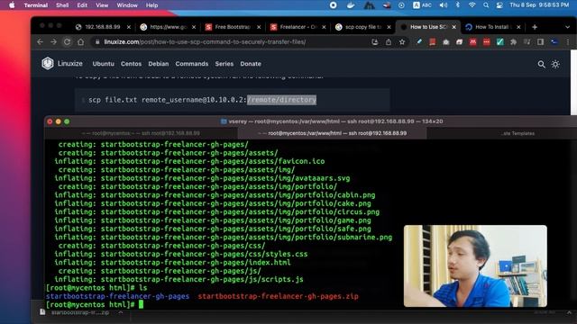 How to Upload Website to CentOS7 Linux Server смотреть онлайн