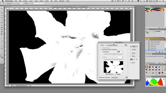 Color Range & Properties Panel | Photoshop | Eric Lindley смотреть онлайн