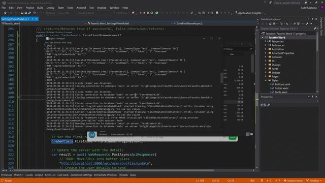C# WPF UI Tutorials 41 - Updating User Profile смотреть онлайн