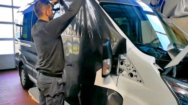 Vollfolierung Ford Transit смотреть онлайн