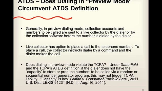 The State of the TCPA: Consent, Dialers, the FCC -- the Law is in Flux смотреть онлайн