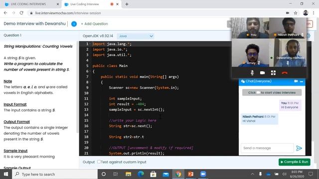 How to assess developers in real time using Live Coding Interview смотреть онлайн