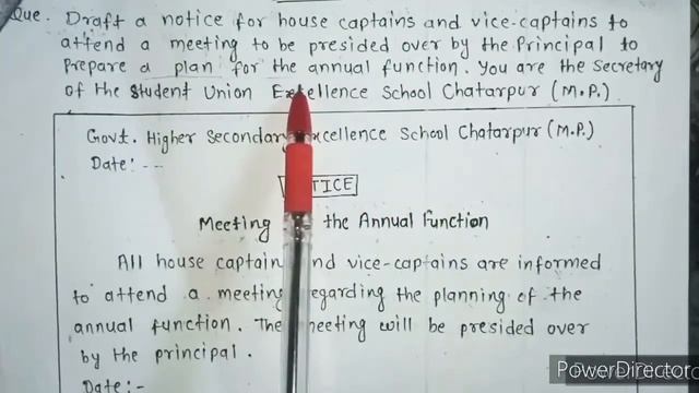 Notice"Anual function" Class 11th12th смотреть онлайн