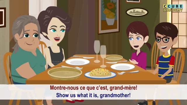 Visiting Grandma - Easy French Story for Daily Conversation Practice with Subtitles смотреть онлайн
