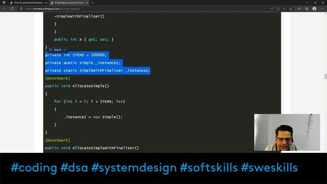Performance in C#App_Performance Engineering _ Coding with Time and Space Complexity _ Part #003 смотреть онлайн