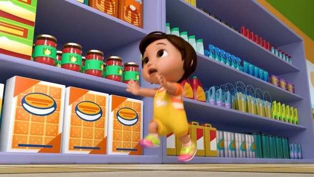 Humpty Dumpty Grocery Store | CoComelon Nursery Rhymes & Kids Songs смотреть онлайн