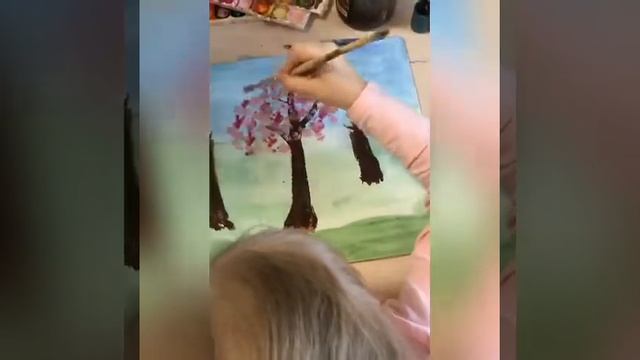 Цветущие деревья смотреть онлайн