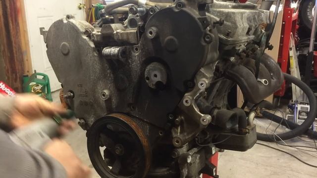 Chrysler 3.5 ENGINE rebuild part 1 смотреть онлайн
