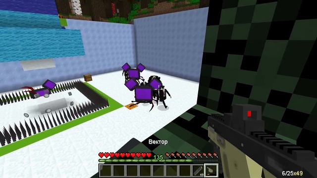 ПОСТРОЙ ЧТОБЫ ВЫЖИТЬ ПРОТИВ КАМЕРАМЕНОВ В МАЙНКРАФТ! СИМУЛЯТОР ВЫЖИВАНИЯ В МАЙНКРАФТ смотреть онлайн