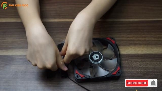 Quạt tản nhiệt case máy tính chính hãng ID-COOLING PL-12025 Quạt Fan Case 12cm 11 cánh Led Red смотреть онлайн