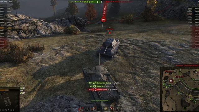 WoT - "Lucky", aka, who needs enemies ... смотреть онлайн