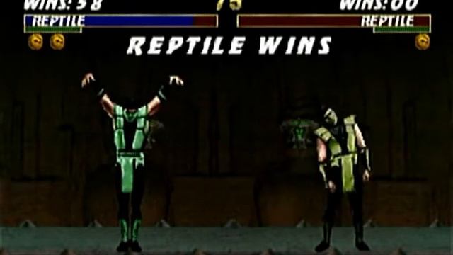 Mortal Kombat Trilogy - Nintendo 64 - Reptile - Baba-Fatality смотреть онлайн