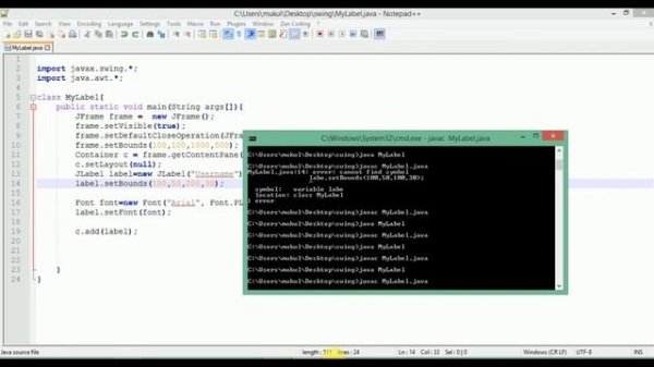 #2 Java Swing Tutorial | JLabel in Java Swing