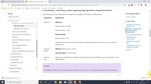 Tutorial Microsoft SQL SERVER - Instalare SQL SERVER смотреть онлайн