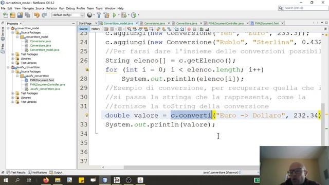 Esercizio sul convertitore di valuta utilizzando JavaFX смотреть онлайн