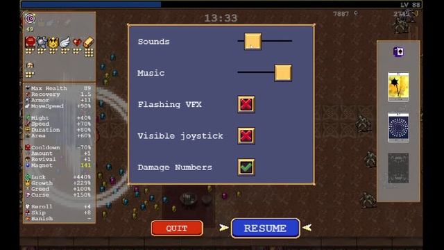 Endless Moon Pentagram Upgrades! | Vampire Survivors смотреть онлайн