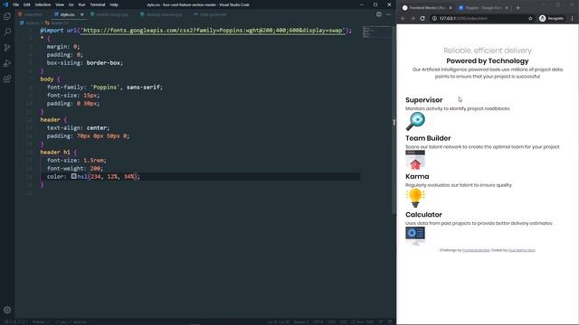 Create Featured Section With HTML & CSS | Frontend Mentor Challenge смотреть онлайн