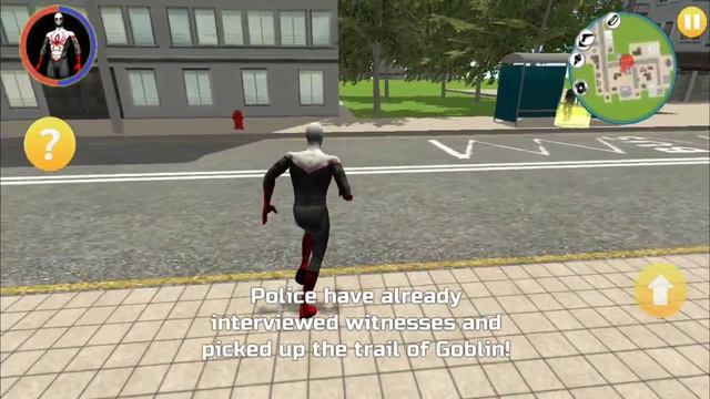 Spider Rope Hero Gangster Crime City Warrior Android Gameplay смотреть онлайн