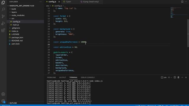 Create 10000 generative NFTs / Artworks with code part 1 смотреть онлайн