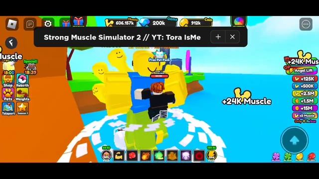 [FREE LIMITED UGC] Strong Muscle Simulator 2 Script Pastebin | By Tora isMe Events (Roblox) смотреть онлайн