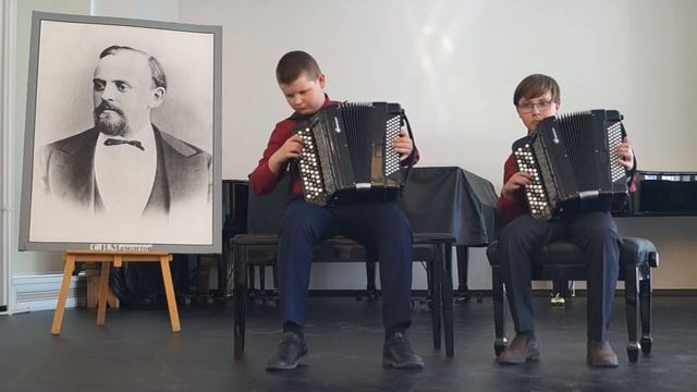 Дуэт "Спасские затейники" - Казачья песня "Тарантасик" смотреть онлайн