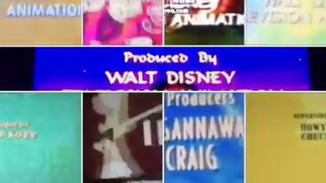 Disney Television Animation credits remix. смотреть онлайн