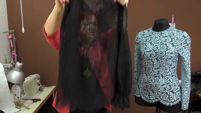 Говорим о кружевах. Примеры обработки кружева и технология пошива. смотреть онлайн