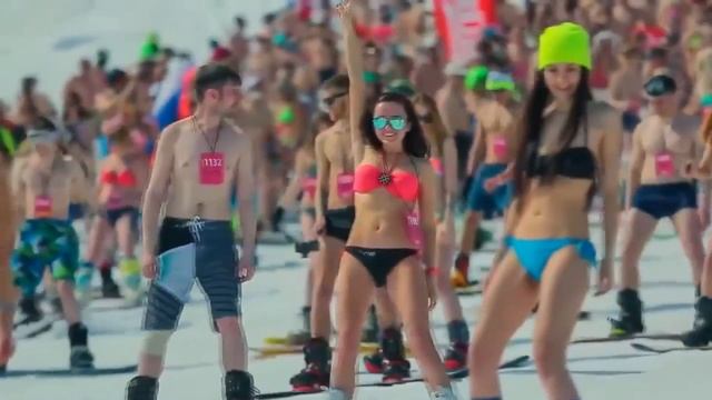 Поручик Ржевский - Бросил палку (На лыжах)