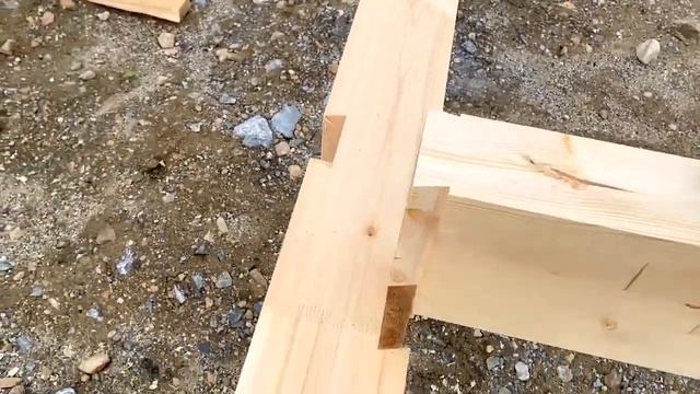 Фахверк дом. Монтаж клеёной нижней обвязки смотреть онлайн