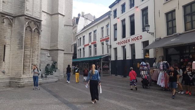Grote markt & groenplaats, ANTWERP, Belgium ??- 4K смотреть онлайн