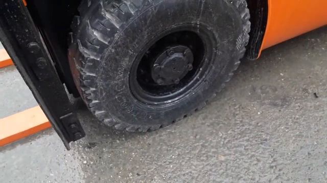 Японский погрузчик MITSUBISHI FG15 смотреть онлайн