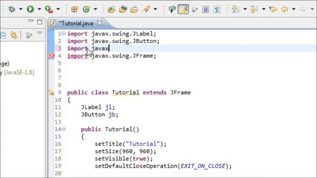 Java Tutorial 30 (GUI) - JLabel, JButton, and JPanel смотреть онлайн