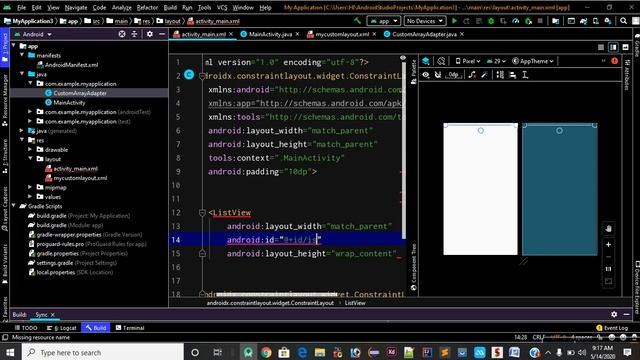 Custom Array Adapter For Beginner смотреть онлайн