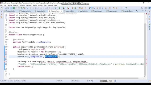 Spring boot communication using RestTemplate - Microservices Basics #2 смотреть онлайн