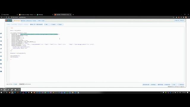 Envio de mensagens WhatsApp com Curl em PHP смотреть онлайн