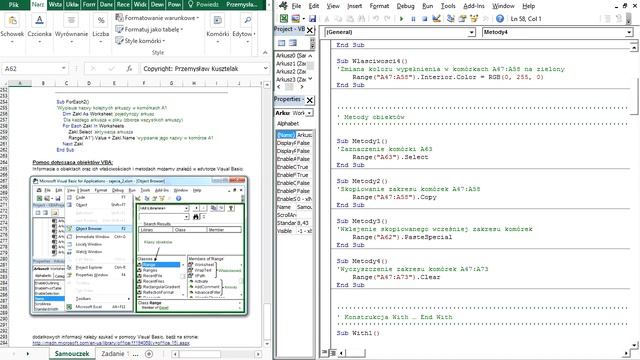 Jak zautomatyzować pracę w MS Excel dzięki VBA? смотреть онлайн