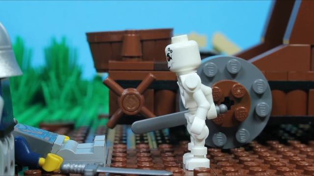 Lego Castle Siege II: The Rise of the Skeletons - Stop Motion смотреть онлайн