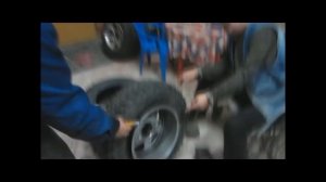 Накачка колес взрывом газа