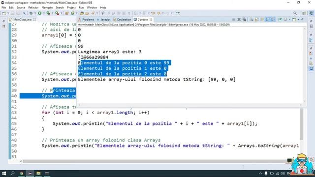 9. Array-uri, Tablouri, Vectori Matrice în Java смотреть онлайн