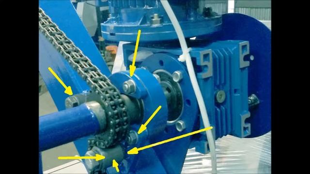 установка механизма подъема ленточной пилорамы Астрон-10