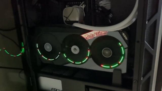 GIGABYTE RTX 4080 AORUS MASTER LED смотреть онлайн