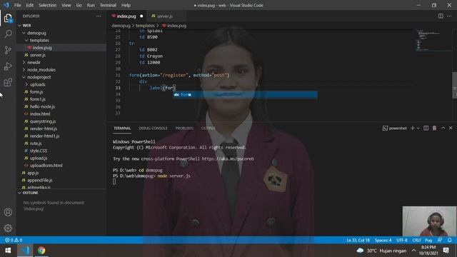 Daftar Tag dalam Pug Node Js смотреть онлайн