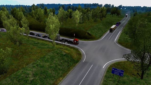 ETS2 1.34 Exploring ProMods V2.40 & RusMap V1.8.1 Part 1