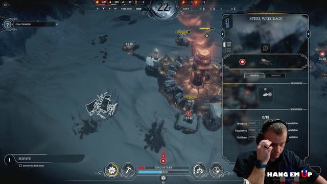 Frostpunk - Survival Run | Road To 50 Days | Hard Difficulty | 7 смотреть онлайн