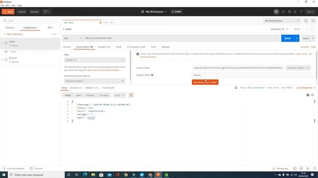 Spring Boot Security OAuth2 Parte 2! Configurando sua aplicação! смотреть онлайн