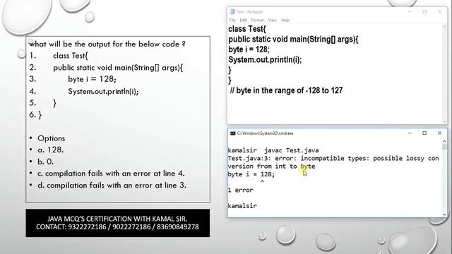 v2 type conversion - Java Certification - OCJA and OCJP Multiple Choice Questions смотреть онлайн