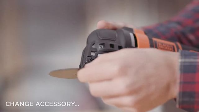 BLACK+DECKER 300W Oscillating Multi Tool смотреть онлайн